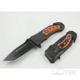 3Cr13 Stainless Steel Tank 332 Rescue Knife Folding Knife Gadget Tool UDTEK00465